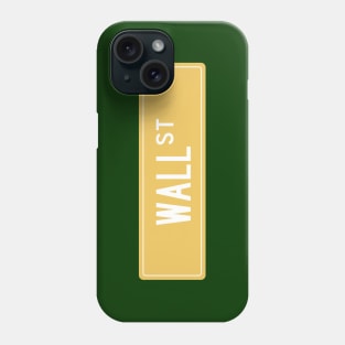Wall st yellow Phone Case