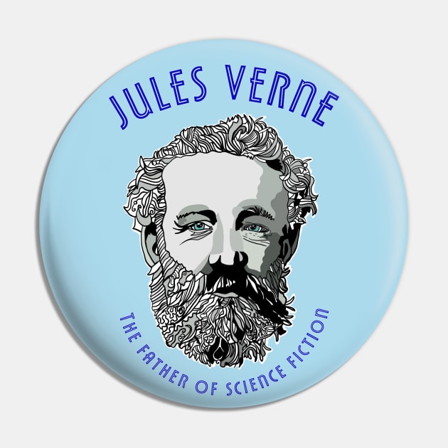 Sci-Fi Author Jules Verne Pin by EmmaFifield