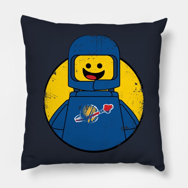 Spaceship...Spaceship... Pillow by The Brick Dept