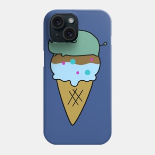 Rhino Icecream Cone Phone Case