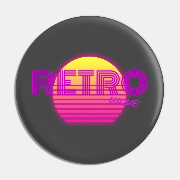 Retrowave Pin by TaBuR