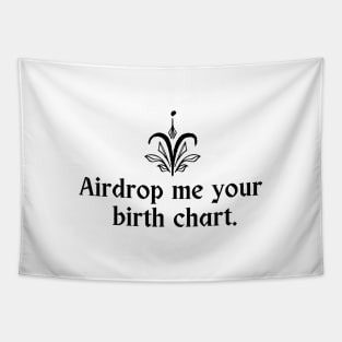 Aries Symbol - Airdrop Me Your Birth Chart Tapestry