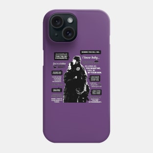 WayHaught Quotes - Wynonna Earp Phone Case