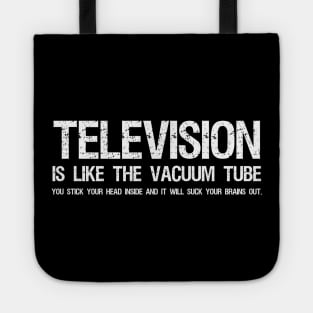 Oppose Socialism Anti Communist Television Propaganda Tote