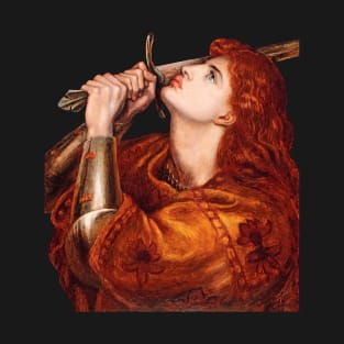 Joan of Arc by Dante Gabriel Rossetti T-Shirt