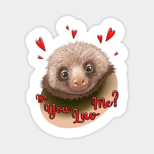 Cute Baby Sloth Magnet