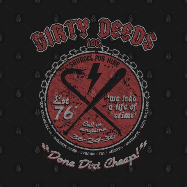 DIRTY DEEDS by joeyjamesartworx