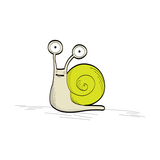 Albert the snail by Namarqueza