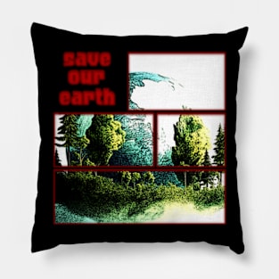 Save Our Earth Pillow