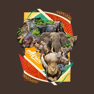 African Wild Animals T-Shirt