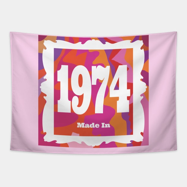 1974 - Made In 1974 Tapestry by EunsooLee