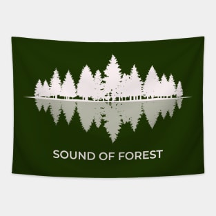 Sound of Forest | Nature Quote Tapestry