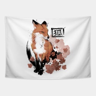 Red Fox Tapestry