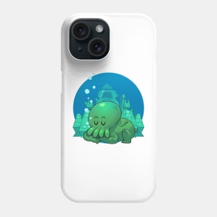 Cthulhu Sleeping at R'lyeh Phone Case