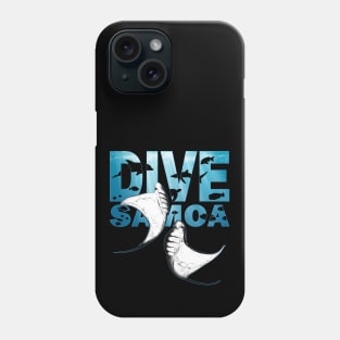 Giant Manta Rays Dive Samoa Phone Case