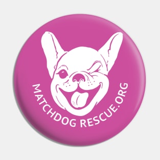 Matchdog Fuchsia logo Pin