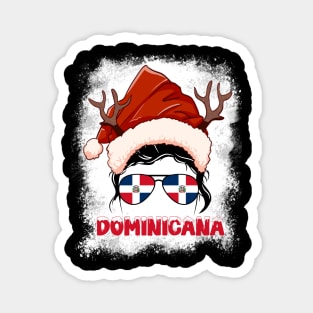 Dominicana girl, Dominican Christmas gift , Regalo Navidad Dominicana Magnet