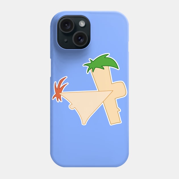 P and F Minimalist Phone Case by LuisP96
