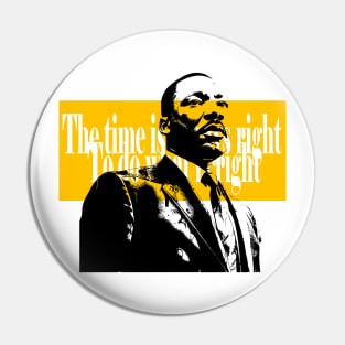 MLK Martin Luther King T-Shirt Pin