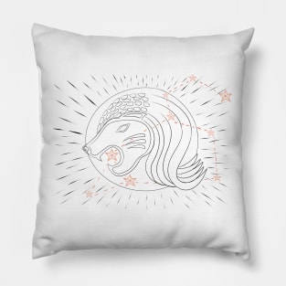 Zodiac sign Leo Pillow