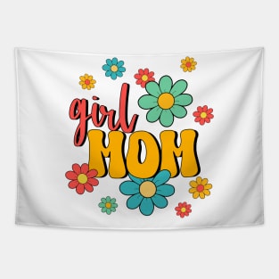 Girl Mom Tapestry