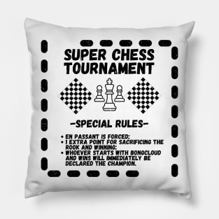 Chess super tournament Pillow