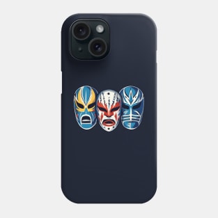 Lucha Libre Luchador Masks Phone Case