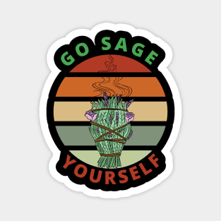 Go Sage Yourself Magnet