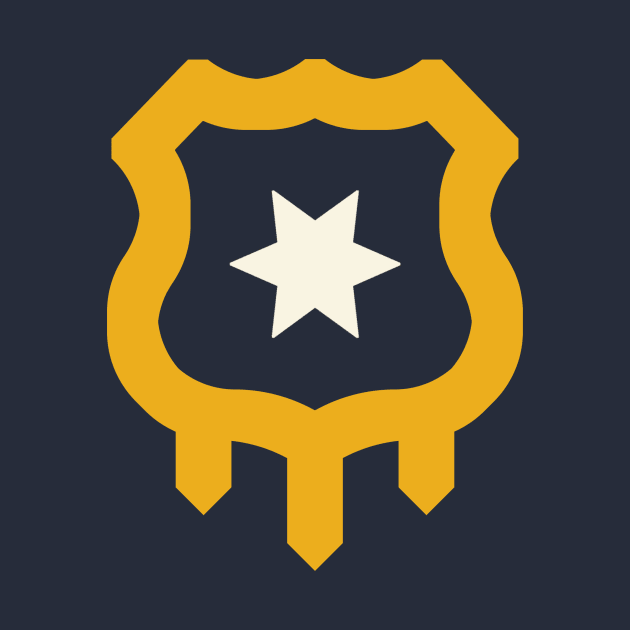 Tulsa Shield Flag Simple by rhysfunk