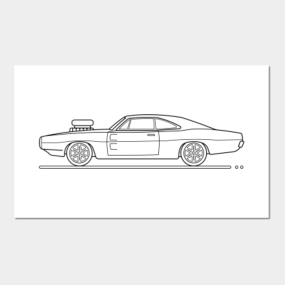 Dodge Charger Posters And Art Prints Teepublic