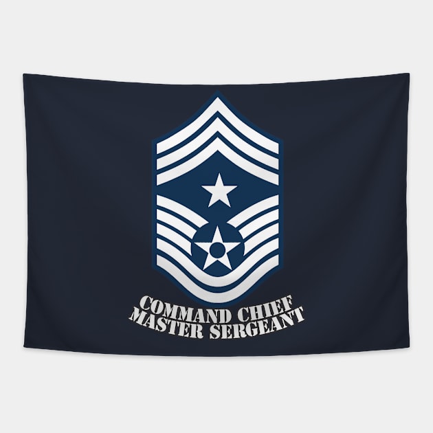 Command Chief Master Sergeant Tapestry by MBK