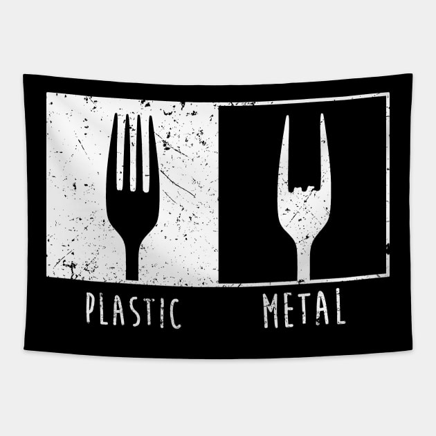 Metal Fork Tapestry by ManuelDA