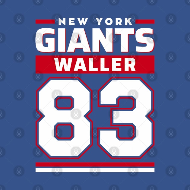 New York Giantsss Waller 83 Edition Varsity 2 by ENTIN 