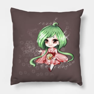 Cute girl Pillow