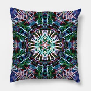 Autumn Mandala Kaleidoscope Pillow