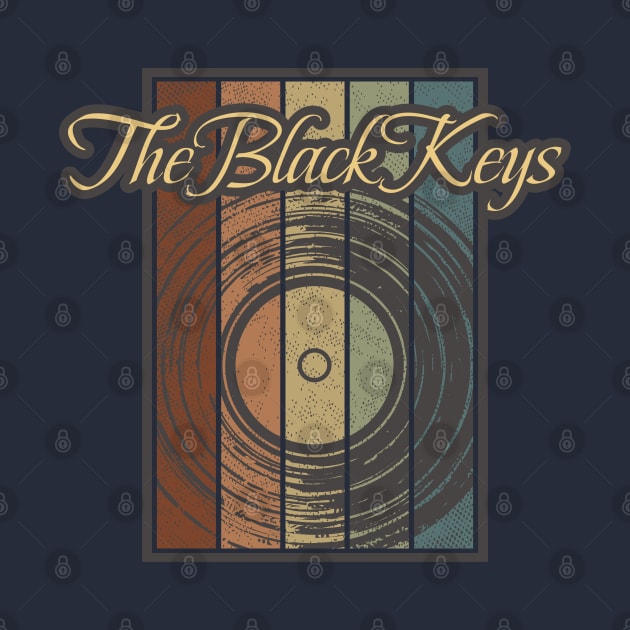 The Black Keys Vynil Silhouette by North Tight Rope