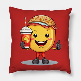 kawaii  junk food T-Shirt cute  funny Pillow