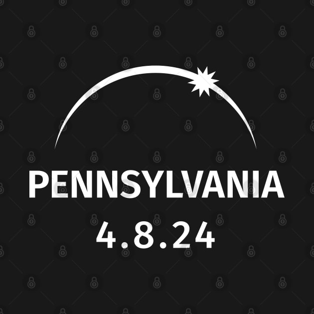 4.8.2024 Solar Eclipse Pennsylvania by creativecurly