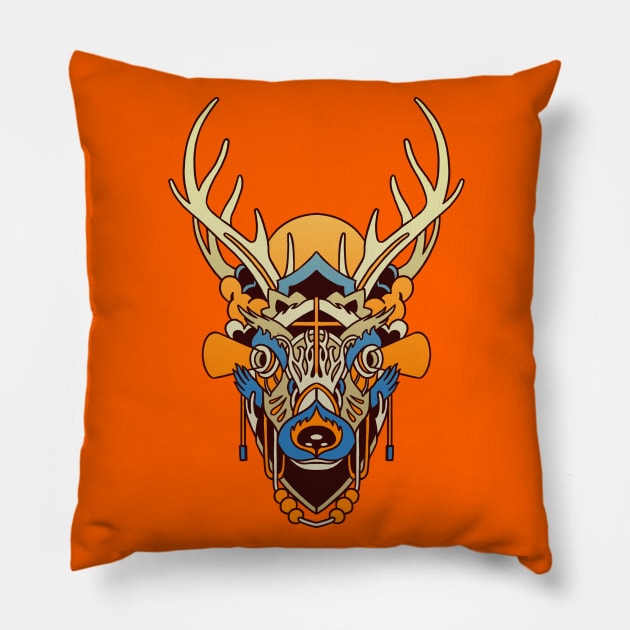 Rusa Pillow by rasefour