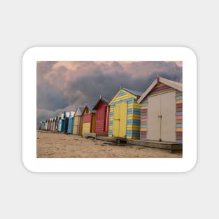 Brighton Beach Huts Magnet