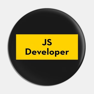 JS developer - javascript programming language Pin