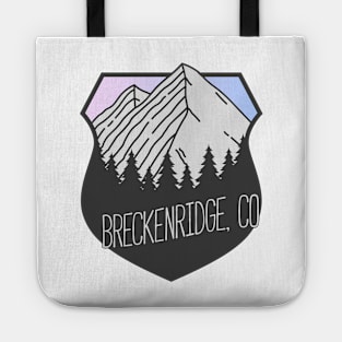 Breckenridge, Colorado Mountain Crest Sunset Tote