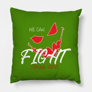 Fight corona virus Pillow