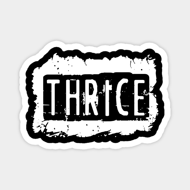 Thrice band Magnet by forseth1359