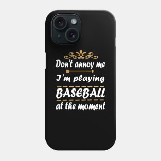 Baseball Baseman Bat Pitcher Phone Case