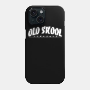 Old School Skateboarder W Phone Case