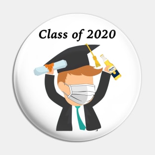 Class of 2020 Coronavirus Logo Pin