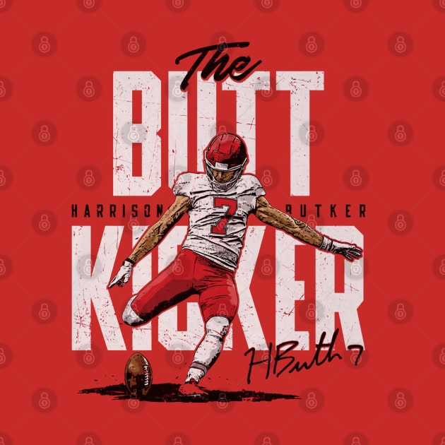 Harrison Butker Kansas City Butt Kicker by MASTER_SHAOLIN