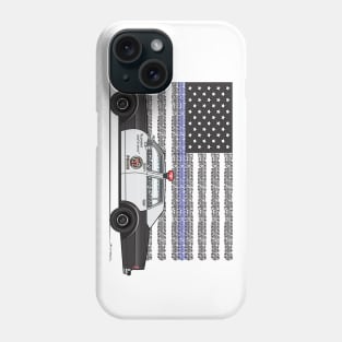 Blue Line Flag Phone Case