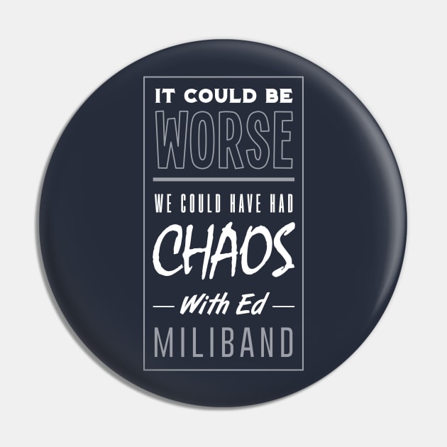 It Could Be Worse Pin by BethsdaleArt